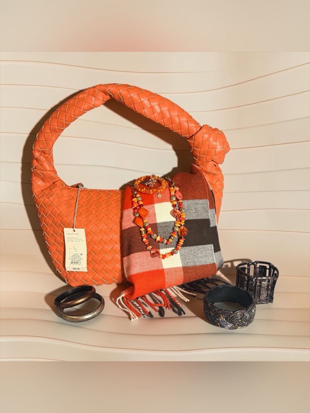 🧡a new day🧡9-PC Fall Handbag & Accessories Bundle/NWT/NWOT/EUC